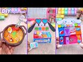 Easy Craft Ideas / DIY Miniature Crafts Idea / Miniature food stall / school hacks / paper craft