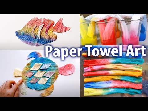 Paper Towel Art