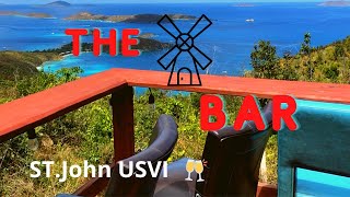 Fun at The Windmill Bar | ST.John USVI |Caribbean best View Bar