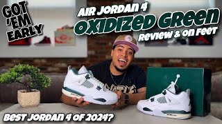 Jordan 4 Oxidized Green - Review & On Feet 👣🔥