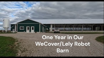 One Year in our WeCover/Lely Robot Barn