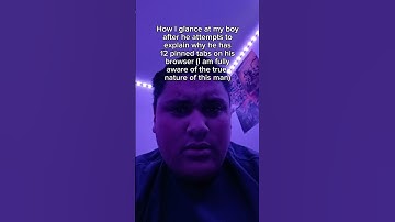 Why does bro have 12 pinned tabs without names...? #shorts