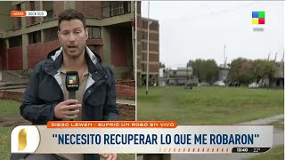 🔴 LE ROBARON AL EQUIPO DE DESAYUNO EN PLENA COBERTURA: LA PALABRA DE DIEGO LEWEN