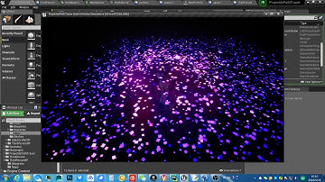 ue4 particle offset test