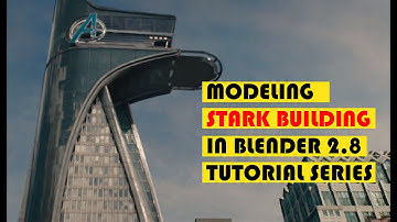 modeling the stony stark iron man building tutorial in blender part 1