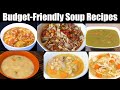 Budgetfriendly soup recipes