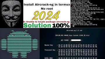 Unable To Locate Package Aircrack-ng In Termux Fixed !! 2024