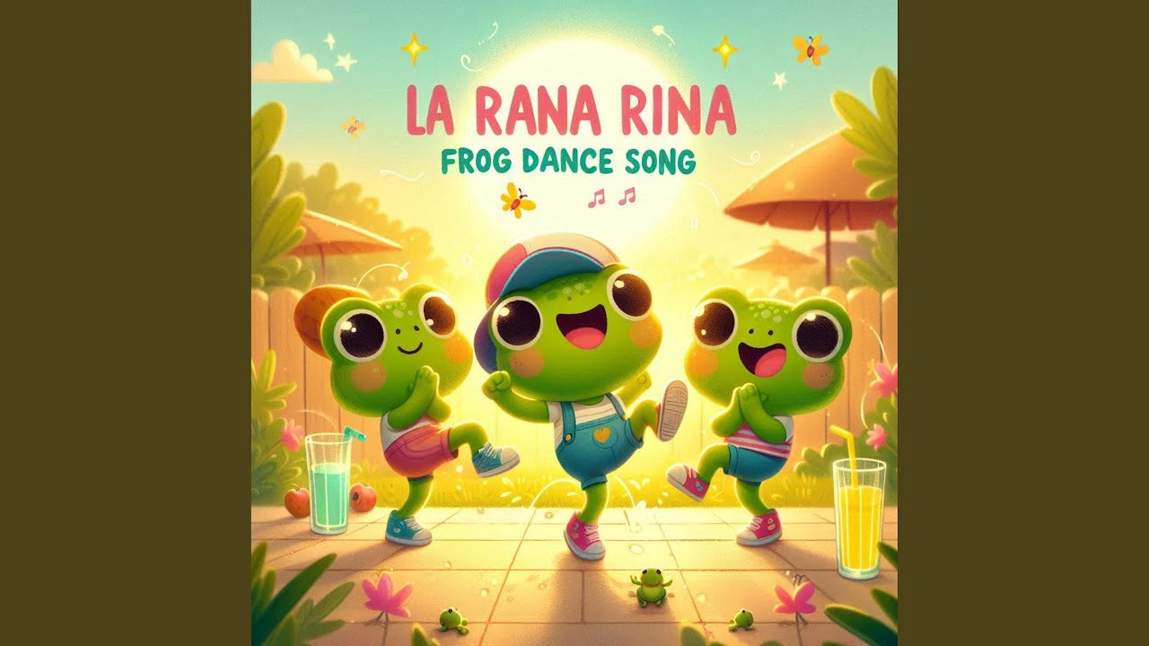 Rana Rana Rana Frog Dance Song (La Rana Rina • Canción de la rana para niños) - YouTube