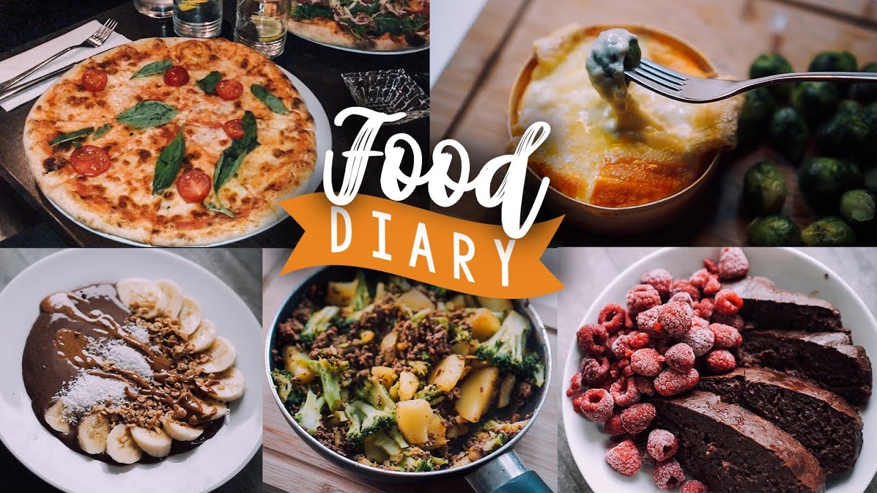 FOOD DIARY + NEUE LECKERE REZEPTE // JustSayEleanor (realistisch, gesunde & ausgewogene Ernährung)