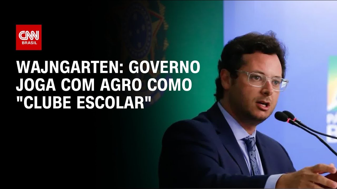 Governo joga com agro como "clube escolar", diz Wajngarten | CNN 360º