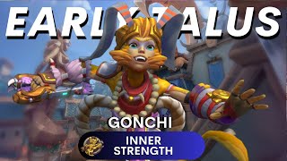 23 Kills Gonchi Talus Inner strength (Grandmaster) - Paladins Competitive Gameplay