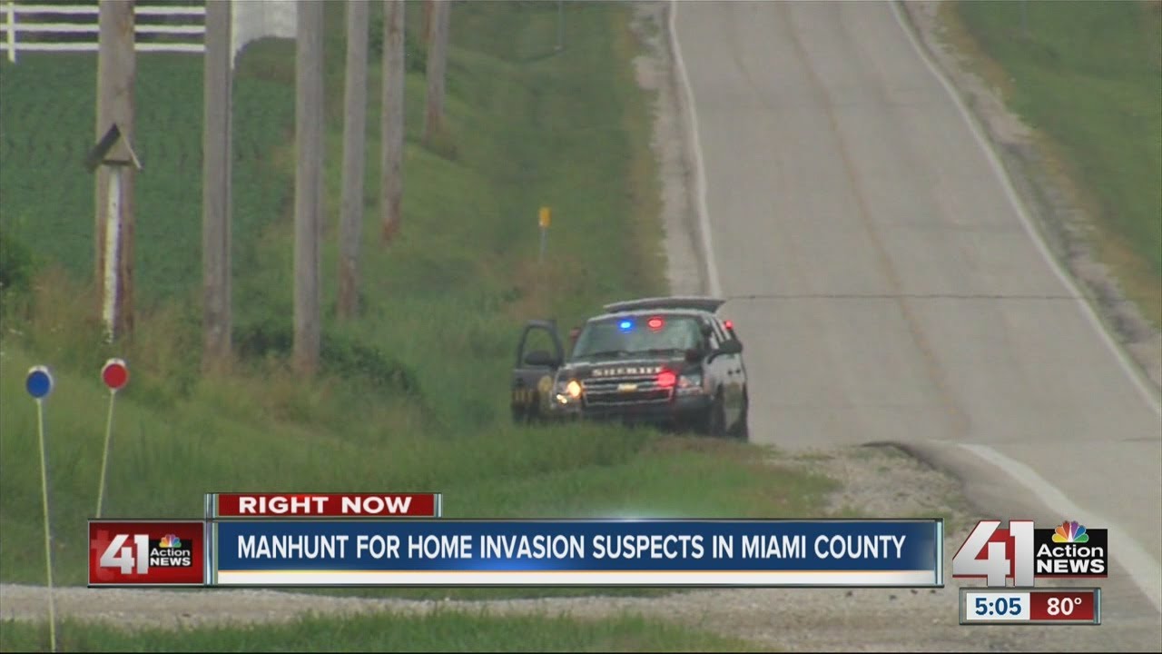 Miami County police search for three men involved in home invasion ...