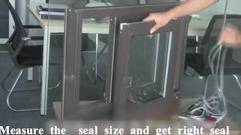 How to replace pile weatherstrip