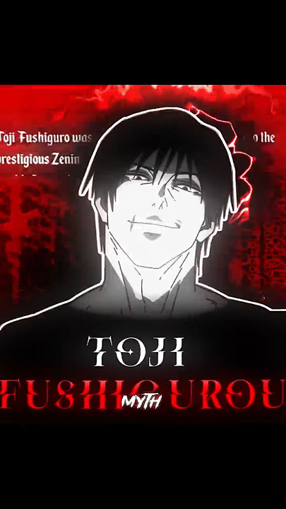 'Don't be so Impatient '🗣️🔪 || Toji Symbiote style edit| #anime #gojo #jujutsukaisen #tojifushiguro