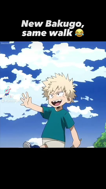 New Bakugo, same nonsense☠️😂 #bakugou #bakugo #mha #myheroacademia #anime