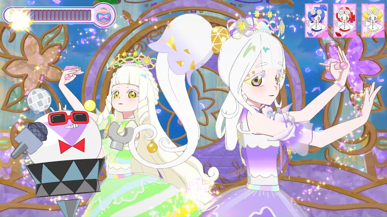 ミライのプリンセス リング つむぎ カラフルシャイン パープル