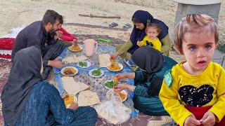 Von der Konstruktion bis zum kulinarischen Genuss: nomadische Pasta kochen mit Celine und Eshghullah