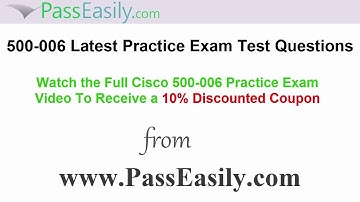 500-006 Cisco Exam 500-006 Test Questions PDF