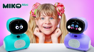 Miko Mini Встречает Диану И Рому – Умный Робот Для Детей!