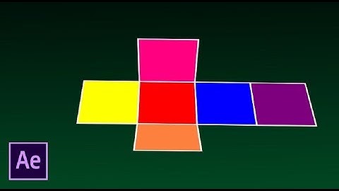 After Effects Tutorial - Box Folding Animation Tutorial