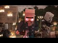 Piglin Life 08 - Pillager Raid | Minecraft Animation
