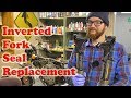 Inverted Fork Seal Replacement ★ 2006-2010 GSXR 600 750 Motorcycle How To Upside Down