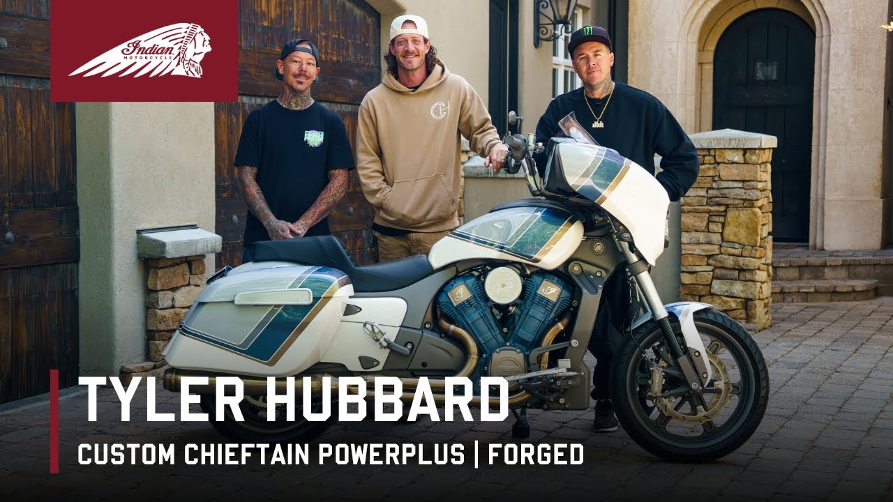 Indian Motorcycle and Forever Rad reveal Custom Chieftain