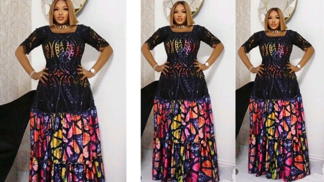 How To Cut And Sew A Stylish BREAST TUBE Dress With Yoke And Gather 👗