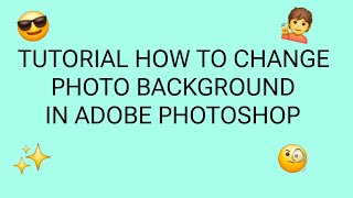 THE SIMPLE STEP - How to change Photo Background in Adobe Photoshop Application screenshot 4