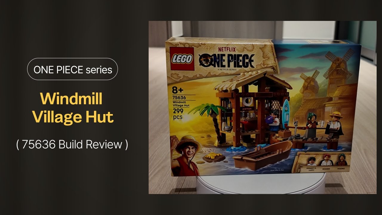 LEGO Windmill Village Hut (75636) build review full ver. 
