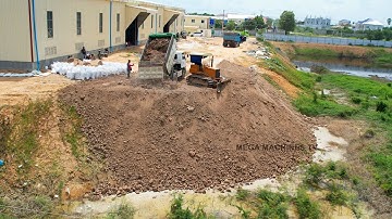 Start New Project Flooded area Delete Pond!! Bulldozer Komat