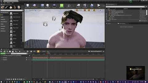 Dynamic Hair Groom Tutorial Blender to Unreal Engine 4.24