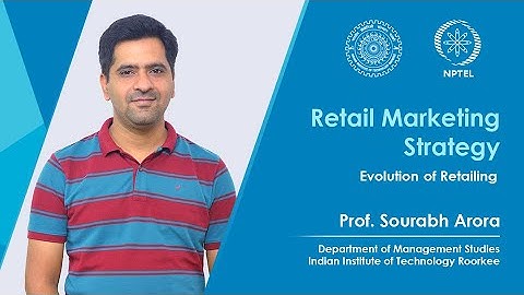 Lecture 4 - Evolution of Retailing