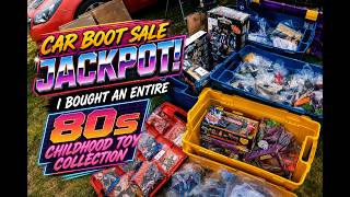 Car Boot Sale Jackpot! I Bought an Entire 80s Childhood Toy Collection