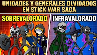 Unidades Y Generales Olvidados En Stick War Sagas