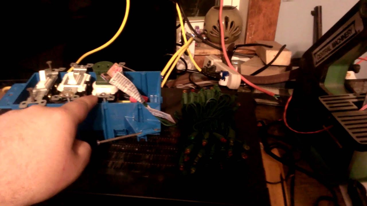 Dancing Christmas lights YouTube