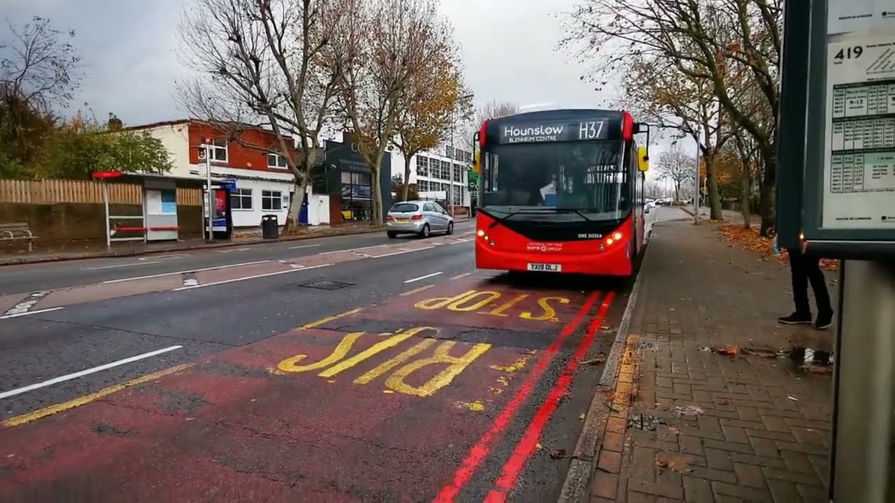 Full Route Visual | Route H37 | Richmond, Manor Circus - Hounslow, Blenheim Centre FRV