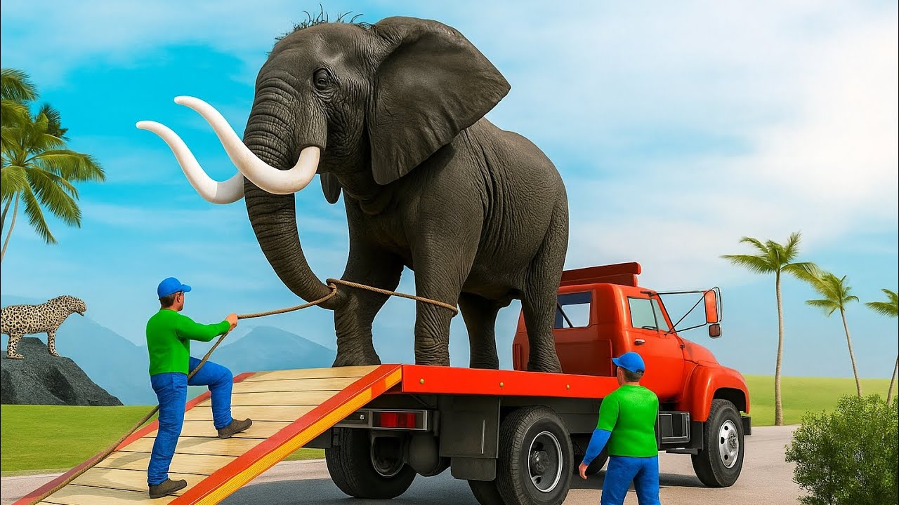 Ultimate Animal Transport Simulator Game | Heavy Truck Wildlife Rescue 2025