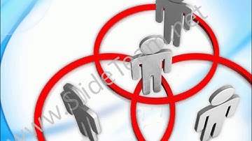 Networking People In Venn Diagram PowerPoint Templates ppt Themes 0912 Slides Backgrounds