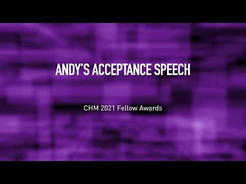 2021 CHM Fellow Awards Honoring Andy van Dam | Acceptance Speech Episode cover