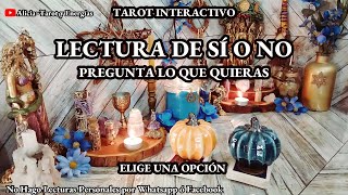 ✨Tarot SÍ o NO ~ Pregunta lo que Quieras 🔮 Elige una Opción 🍀 #tarot  Interactivo✨