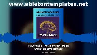 [55% OFF 3+] Psytrance Melody Mini Pack Ableton Live Template