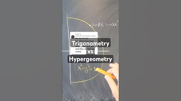 Trigonometry vs Hypergeometry #math #geometry #trigonometry #hypergeometric