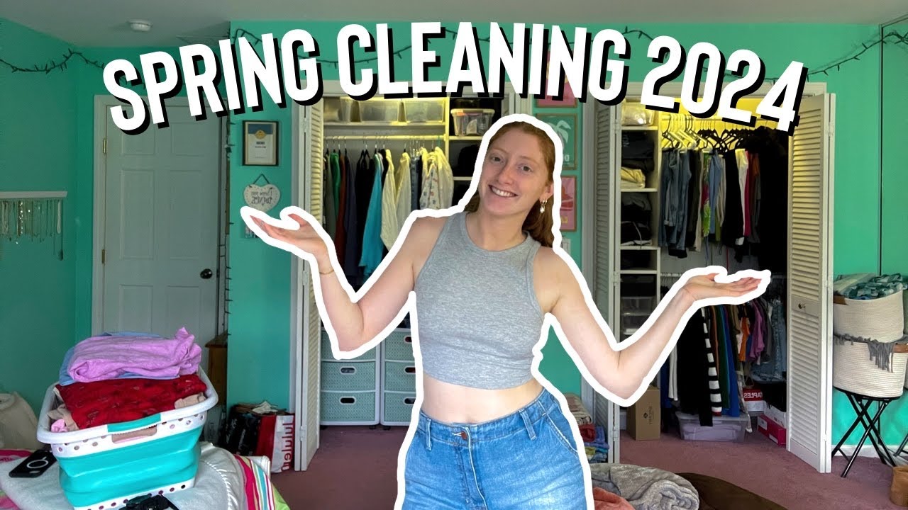 SPRING CLEANING 2024 | GETTING RID OF HALF MY CLOSET | CLOSET CLEANOUT ...