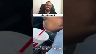 she got caught 🤣 #funny