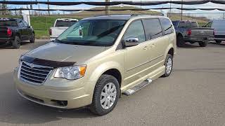 2010 Chrysler Town and County, Wheelchair accessible, Electric Ramp