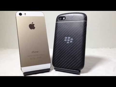 Apple iPhone 5S vs Blackberry Q10 Which Is Faster Better Benchmark AT&T