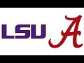 2023 14 lsu at 8 alabama highlights