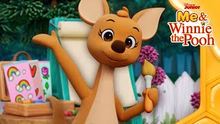 Meet Kanga! | Me & Winnie The Pooh 🍯 | Vlog 16 | @Disneyjunior