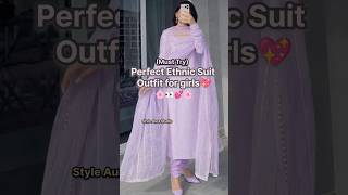 Perfect Ethnic Suit💖 #shorts #colour #viralvideo #trending #ethnicwear #fashion #outfitideas #viral